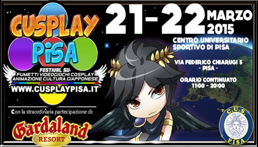 CUSPLAY PISA - Fumetti, Videogiochi e Divertimento CUSPLAY PISA - Fumetti, Videogiochi e Divertimento